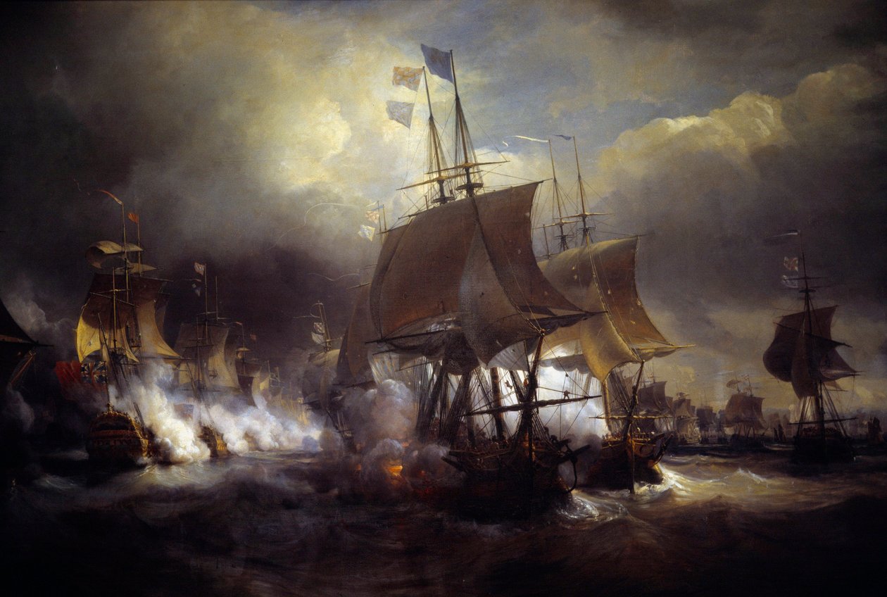 Amerikanska frihetskriget: "" Battle naval d