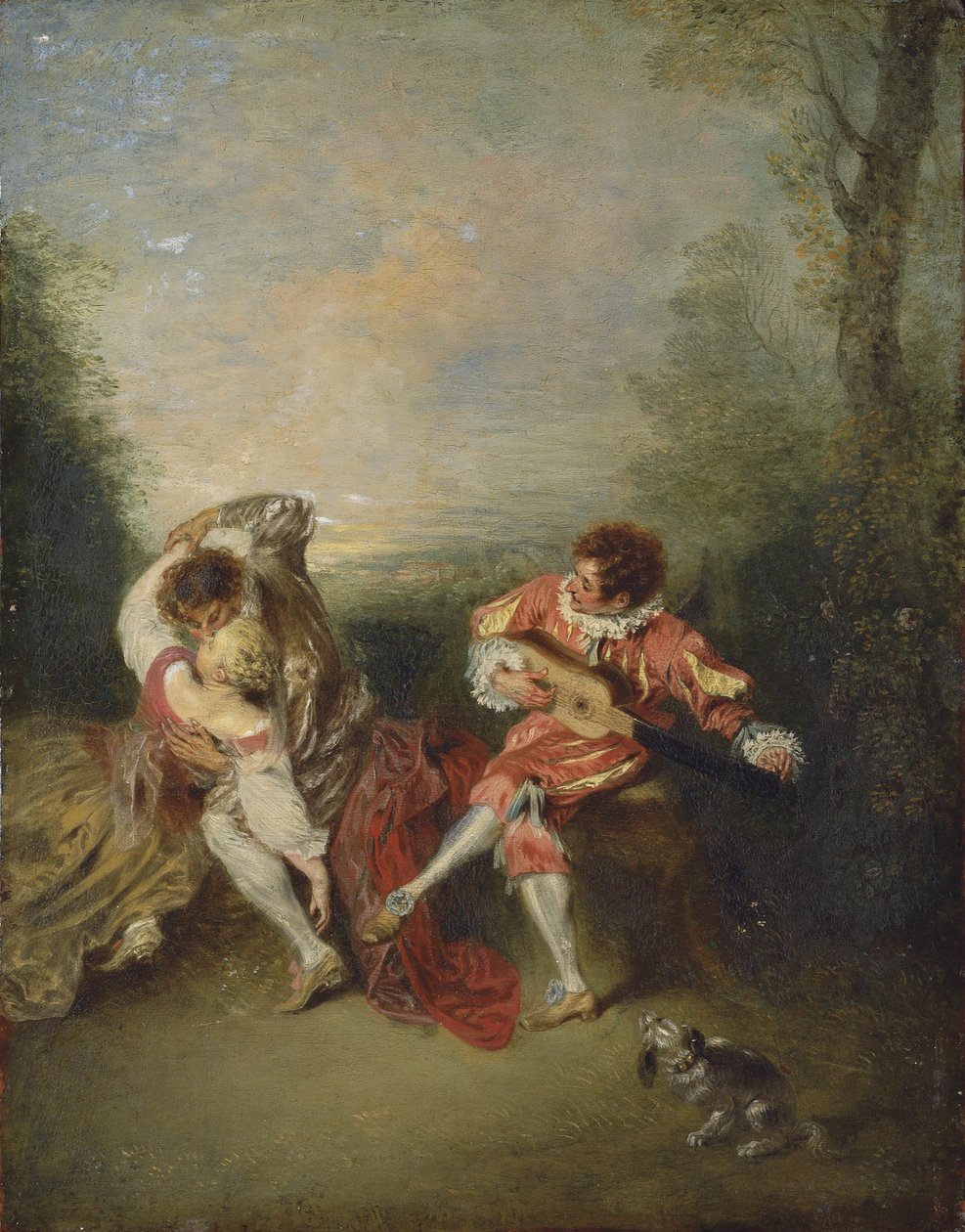 Överaskningen av Jean Antoine Watteau