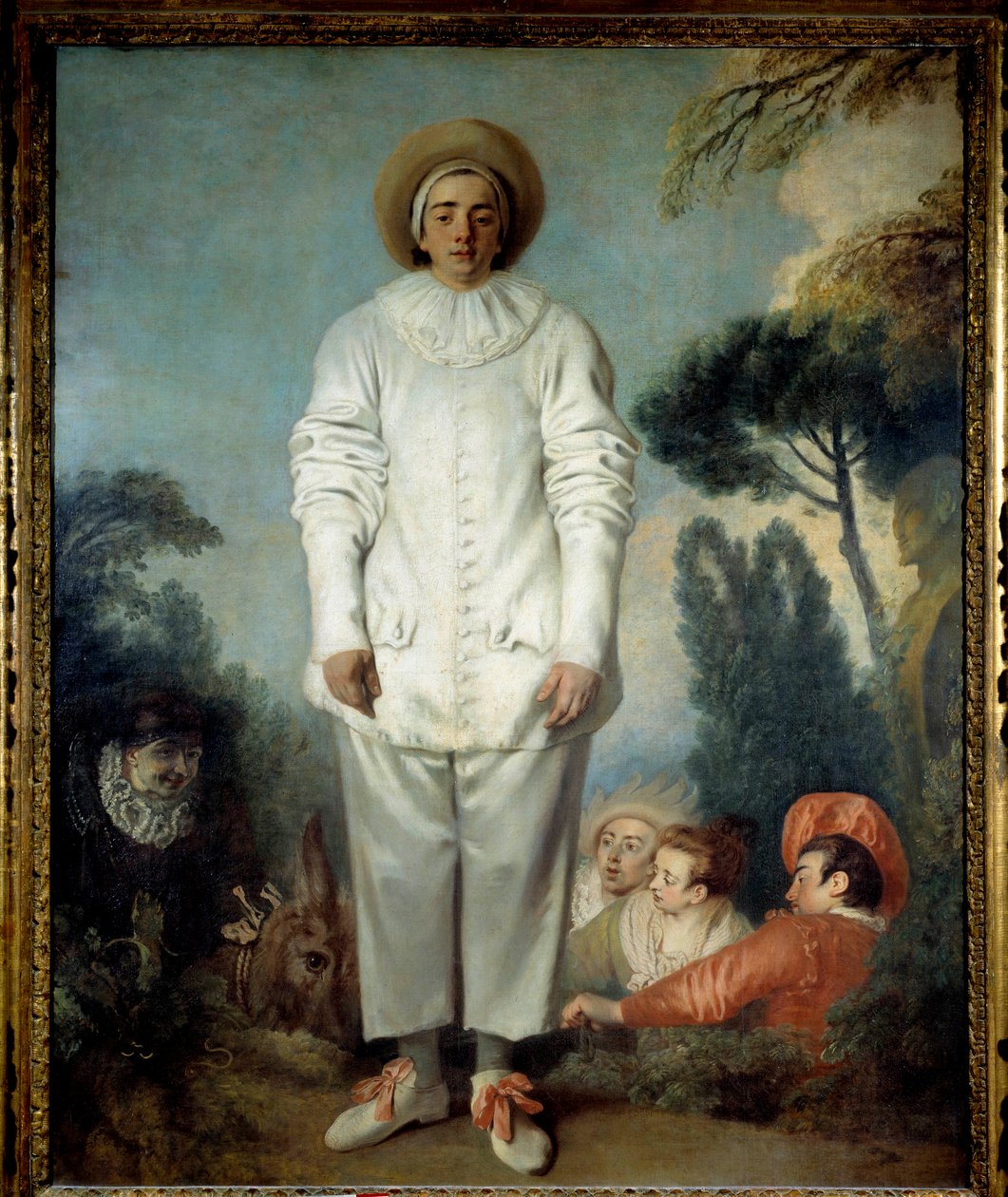 Pierrot, en gång kallad Gilles. (Pedrolino i Commedia dell