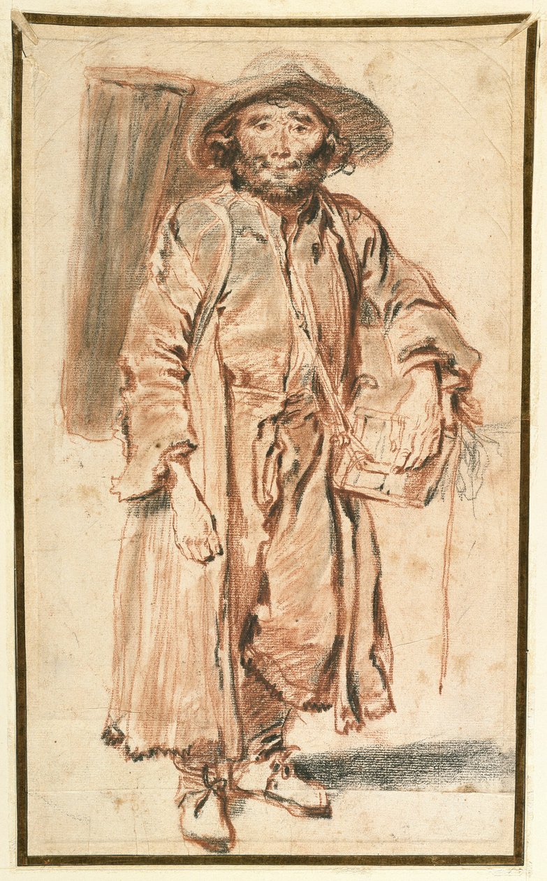 Gamla Savoyarden av Jean Antoine Watteau