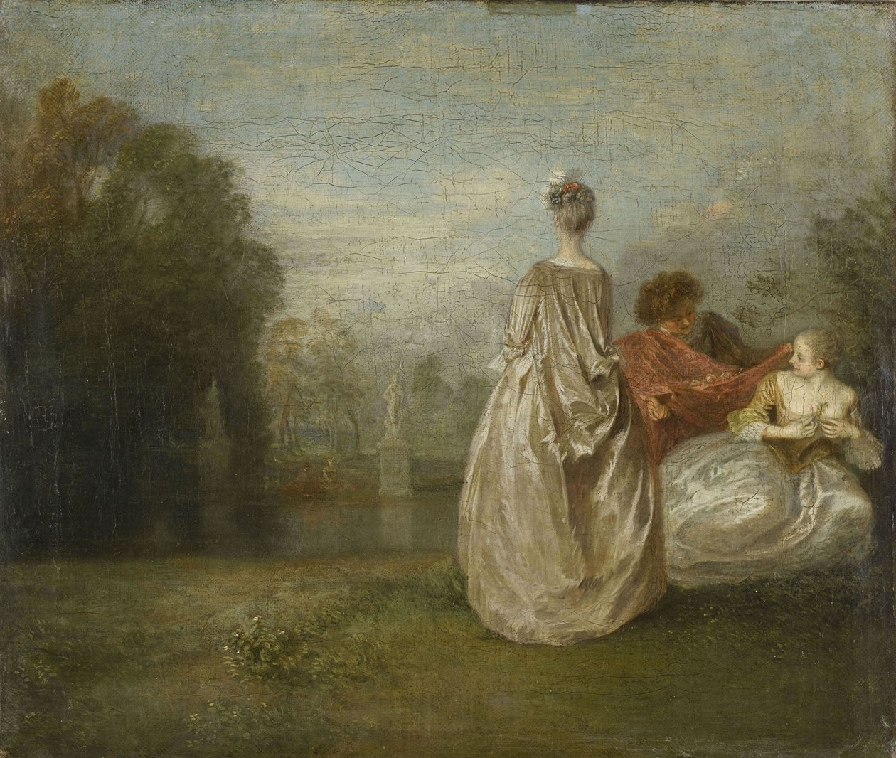 De två kusinerna De två kusinerna av Jean Antoine Watteau