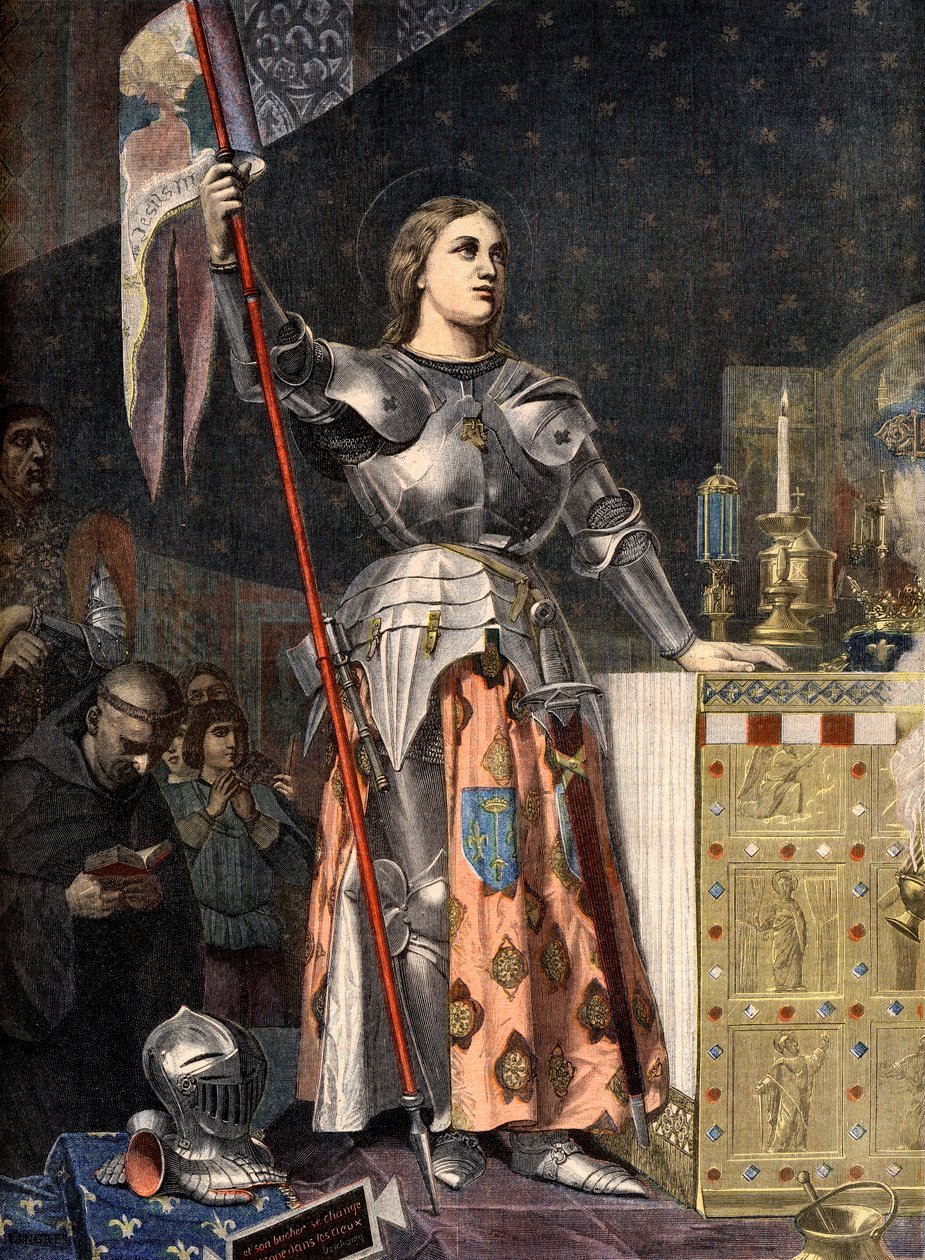 Porträtt av Jeanne d