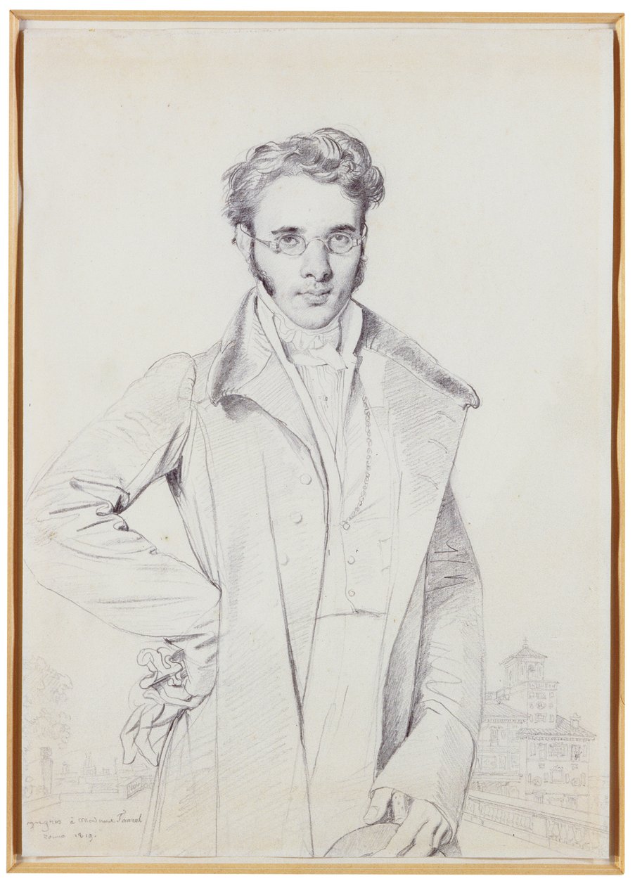 André-Benoît Barreau, känd som Taurel, 1819 av Jean Auguste Dominique Ingres