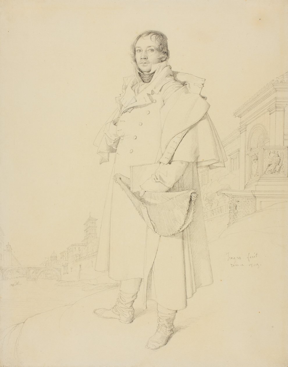 Charles François Mallet, civilingenjör, 1809 av Jean Auguste Dominique Ingres