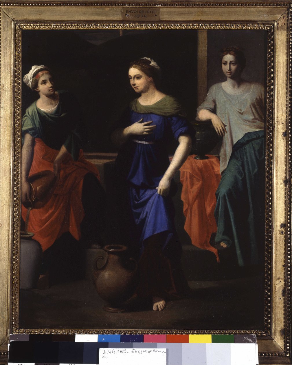 Eliezer och Rebecca av Jean Auguste Dominique Ingres