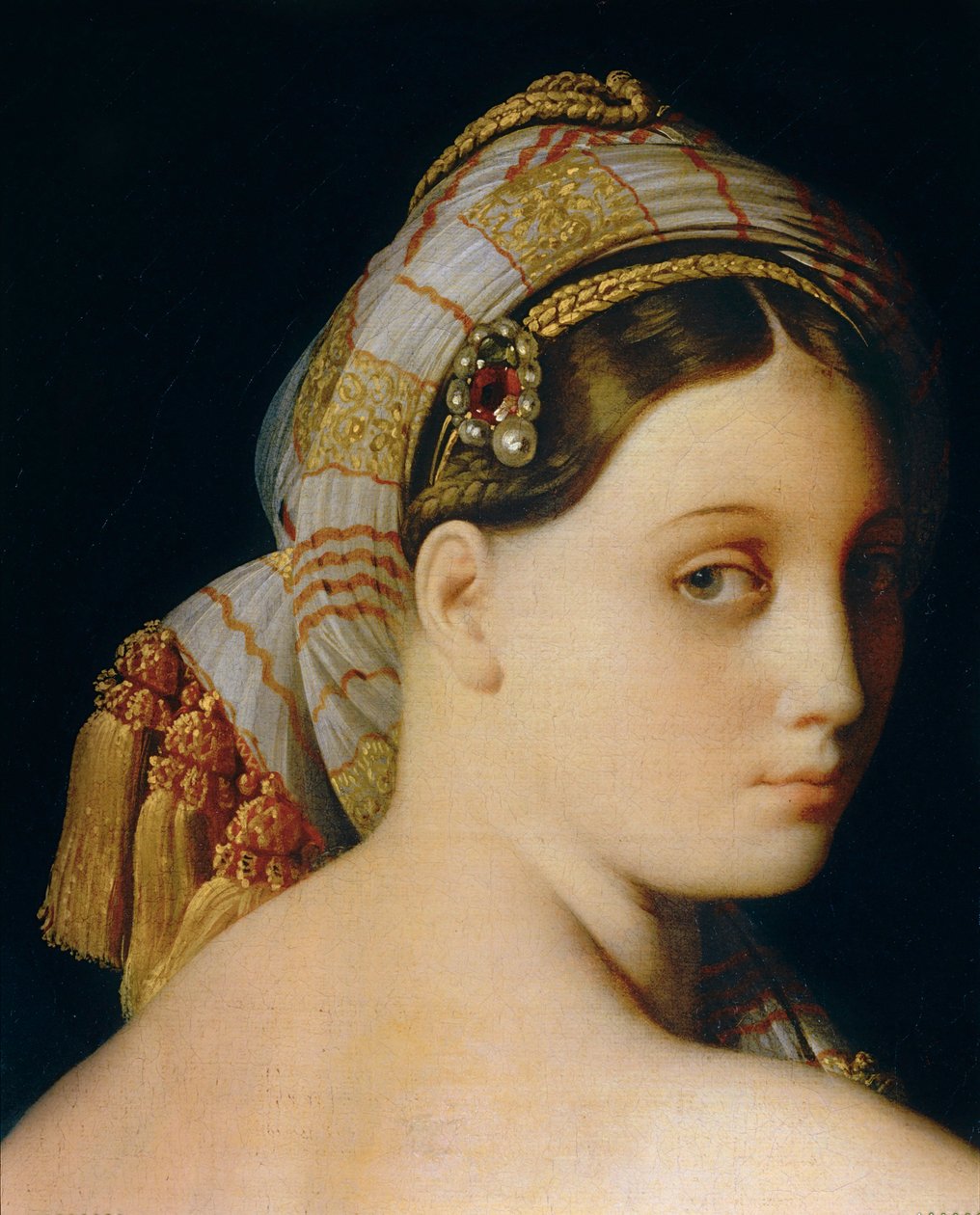 La Grande Odalisque - Den stora odalisken ... av Jean Auguste Dominique Ingres