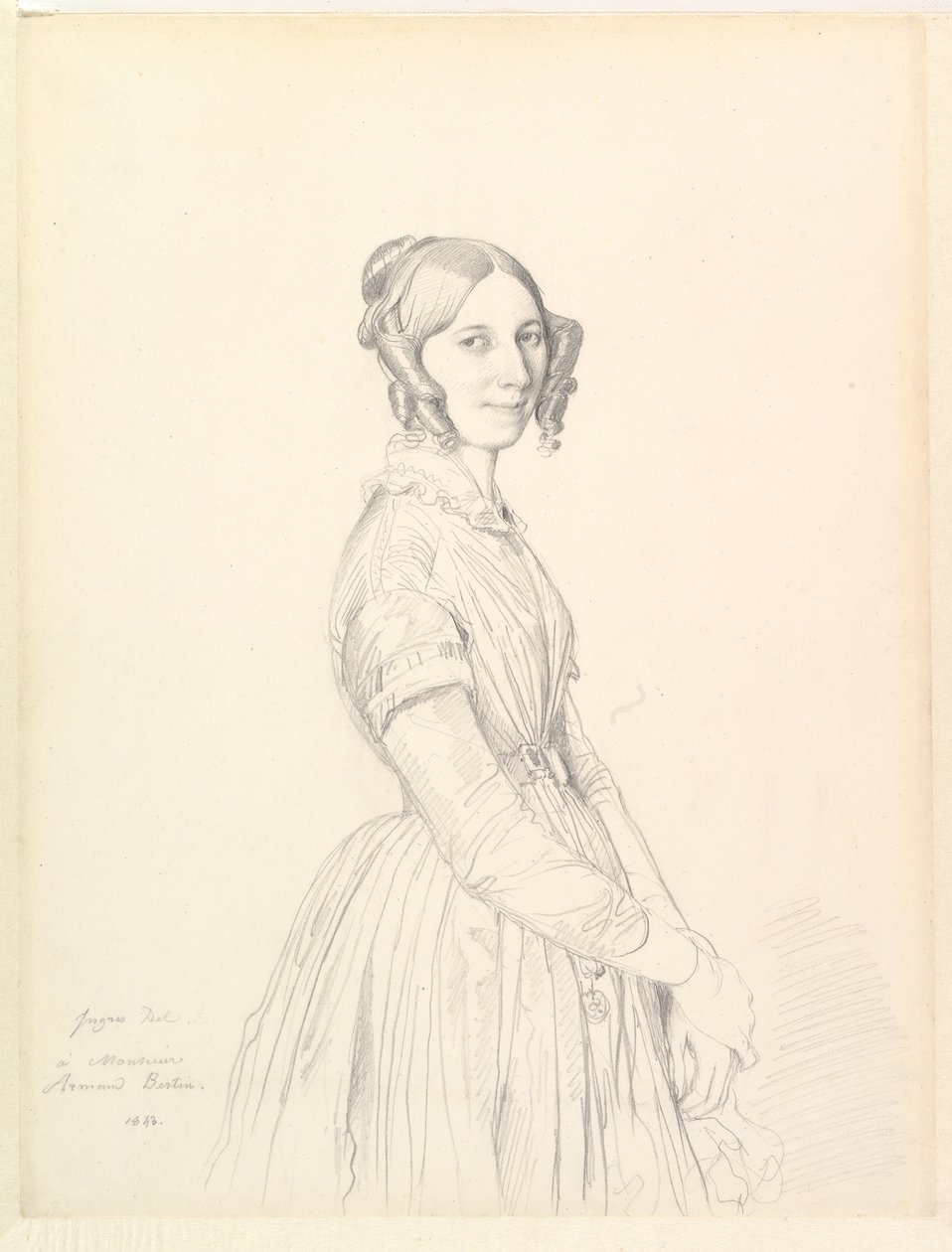 Madame Armand Bertin, född Marie-Anne-Cécile Dollfuss av Jean Auguste Dominique Ingres