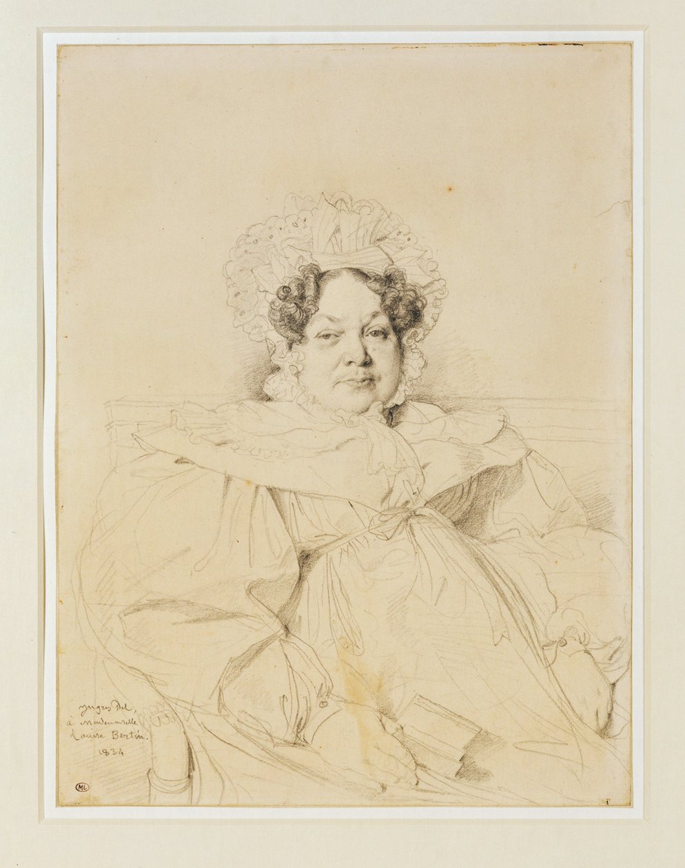 Louis-Francois Bertin ... av Jean Auguste Dominique Ingres
