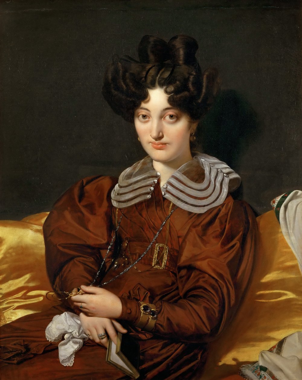 Porträtt av Madame Marcotte de Sainte-Marie av Jean Auguste Dominique Ingres