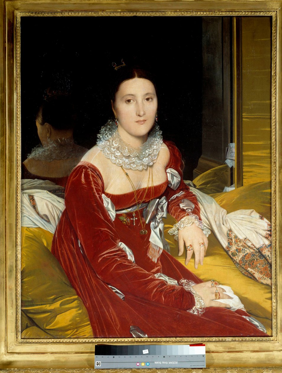 Porträtt av Madame de Senonnes (nee Marie Marcoz av Jean Auguste Dominique Ingres