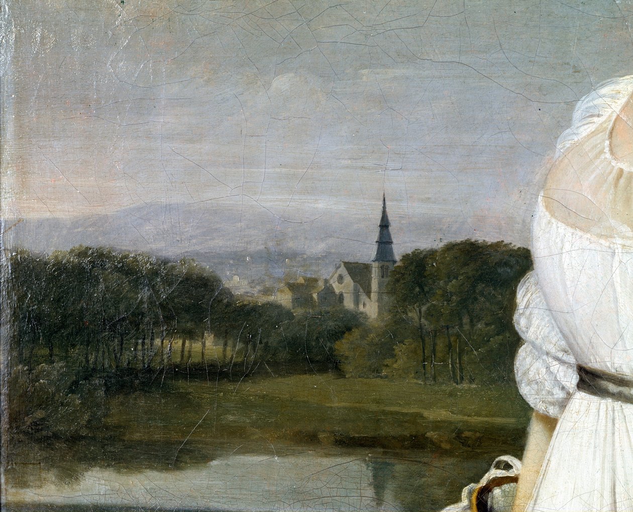 Porträtt av fröken Caroline Riviere av Jean Auguste Dominique Ingres