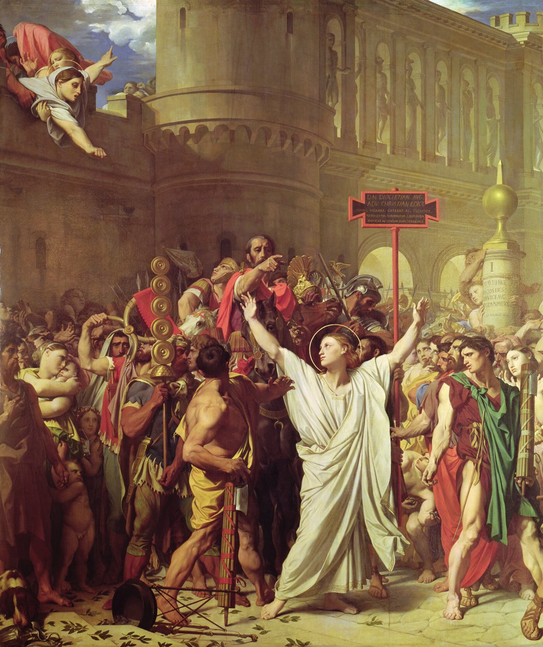 S:t Symphoriens martyrskap, 1834 av Jean Auguste Dominique Ingres