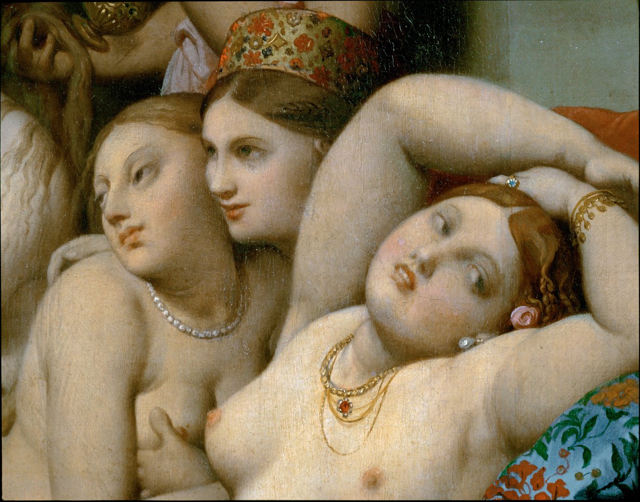 Det turkiska badet ... av Jean Auguste Dominique Ingres