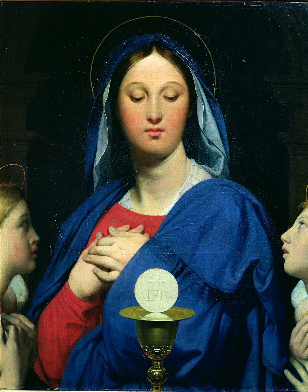 Värdens jungfru, 1866 av Jean Auguste Dominique Ingres