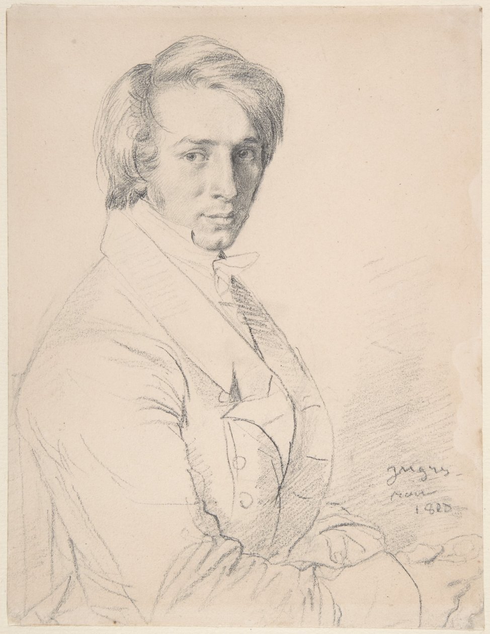 Ursin-Jules Vatinelle (1798–1881) av Jean Auguste Dominique Ingres