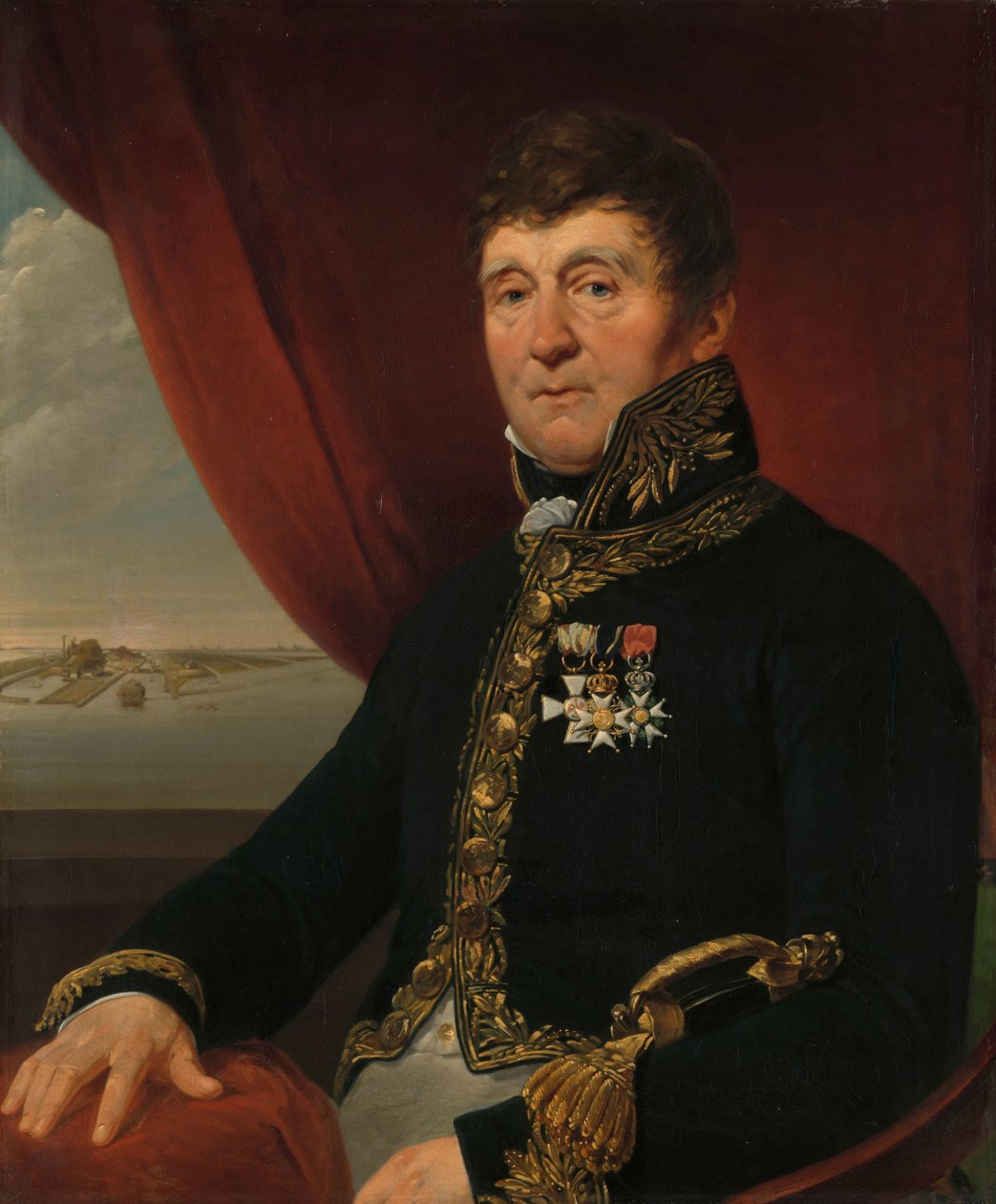 Jan Blanken Jansz., vattenverksöverintendent av Jean Augustin Daiwaille