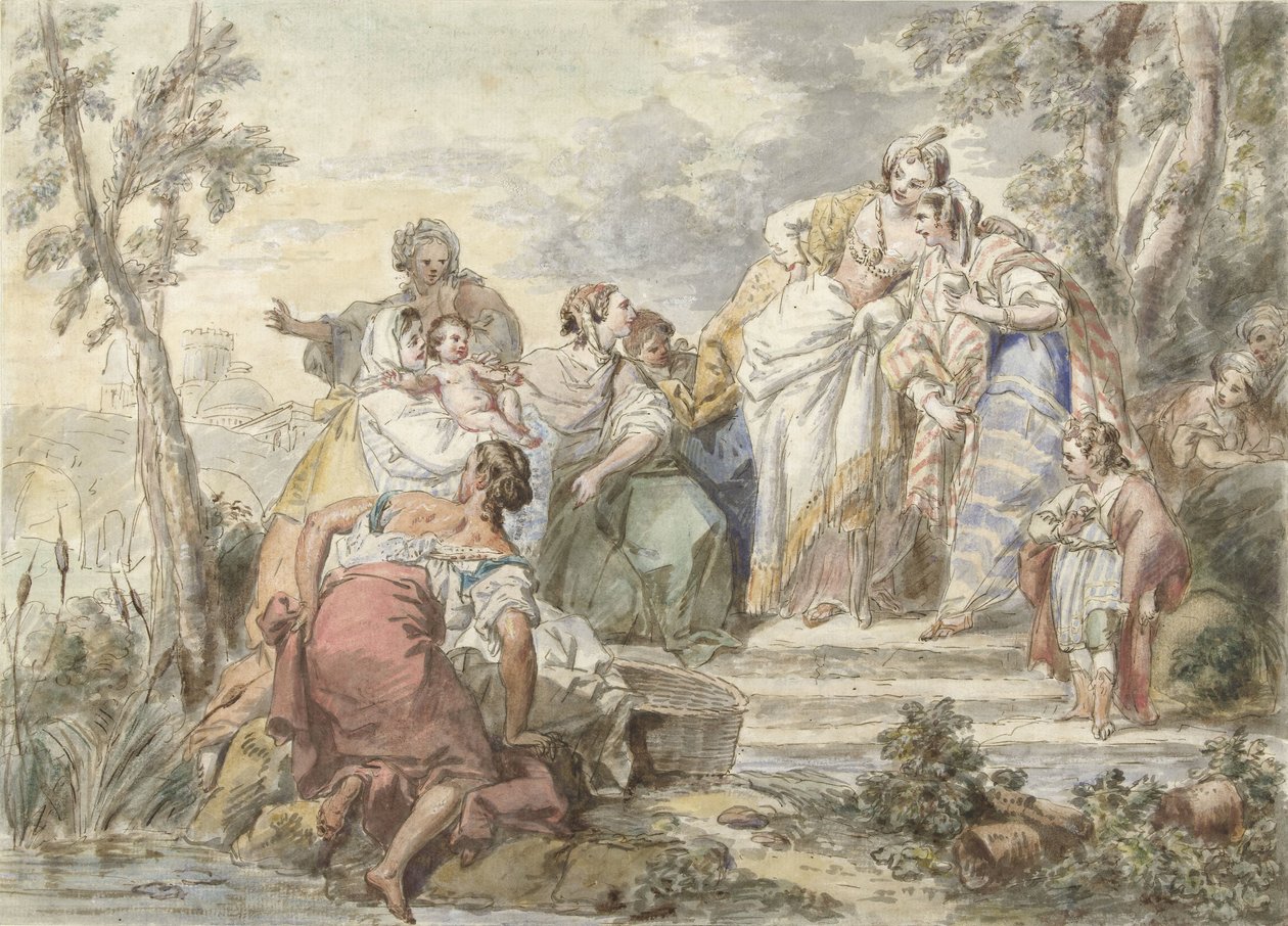 Moses uppfinning av Jean Baptist Leprince
