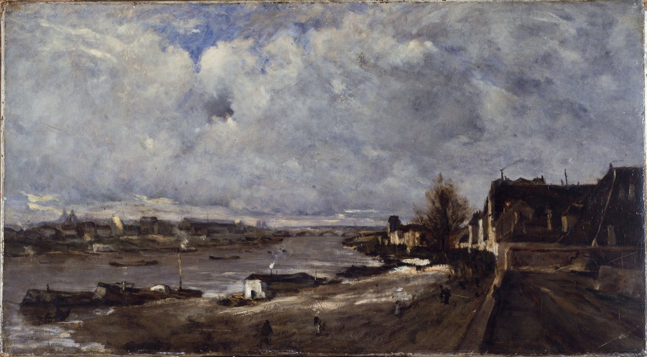 Quai de Bercy, ca 1890 (olja) av Jean Baptiste Antoine Guillemet