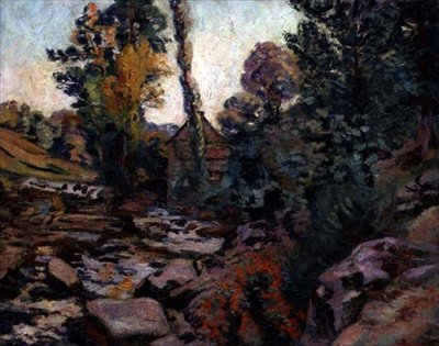 Bouchardon Mill, ca 1894 (olja på duk) av Jean Baptiste Armand Guillaumin
