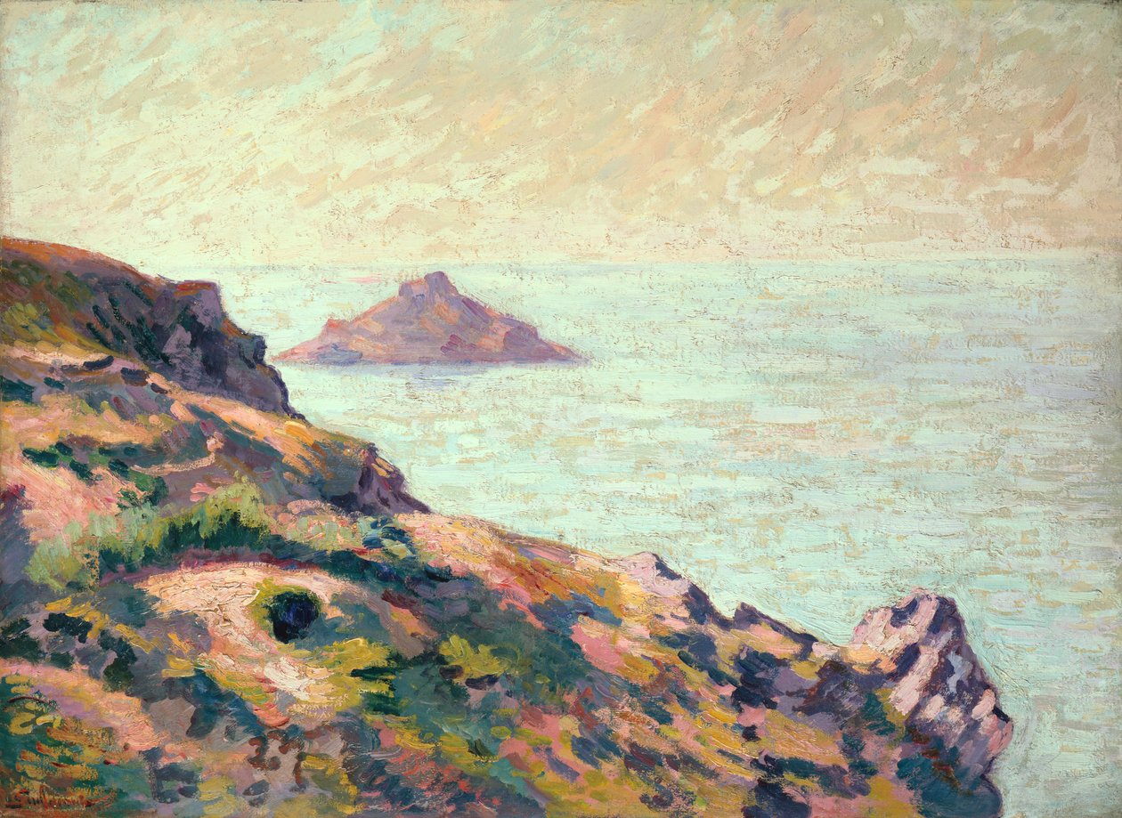 Kusten av Val Andre, ca 1907 (olja på duk) av Jean Baptiste Armand Guillaumin
