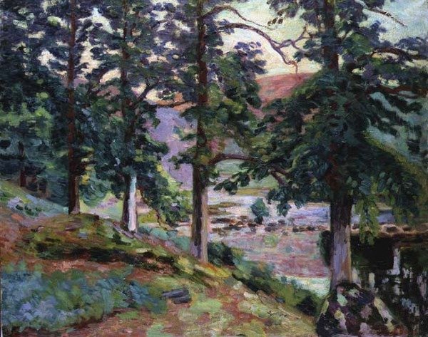 La Creuse, Limousin, ca 1910 (olja på duk) av Jean Baptiste Armand Guillaumin