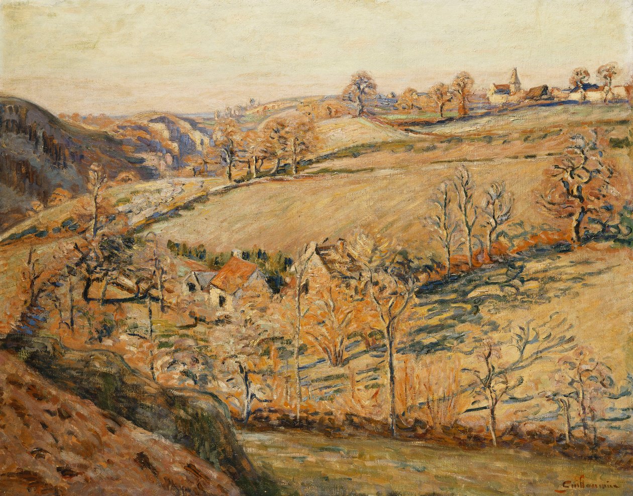 La Solitude a Crozant, ca 1895 av Jean Baptiste Armand Guillaumin