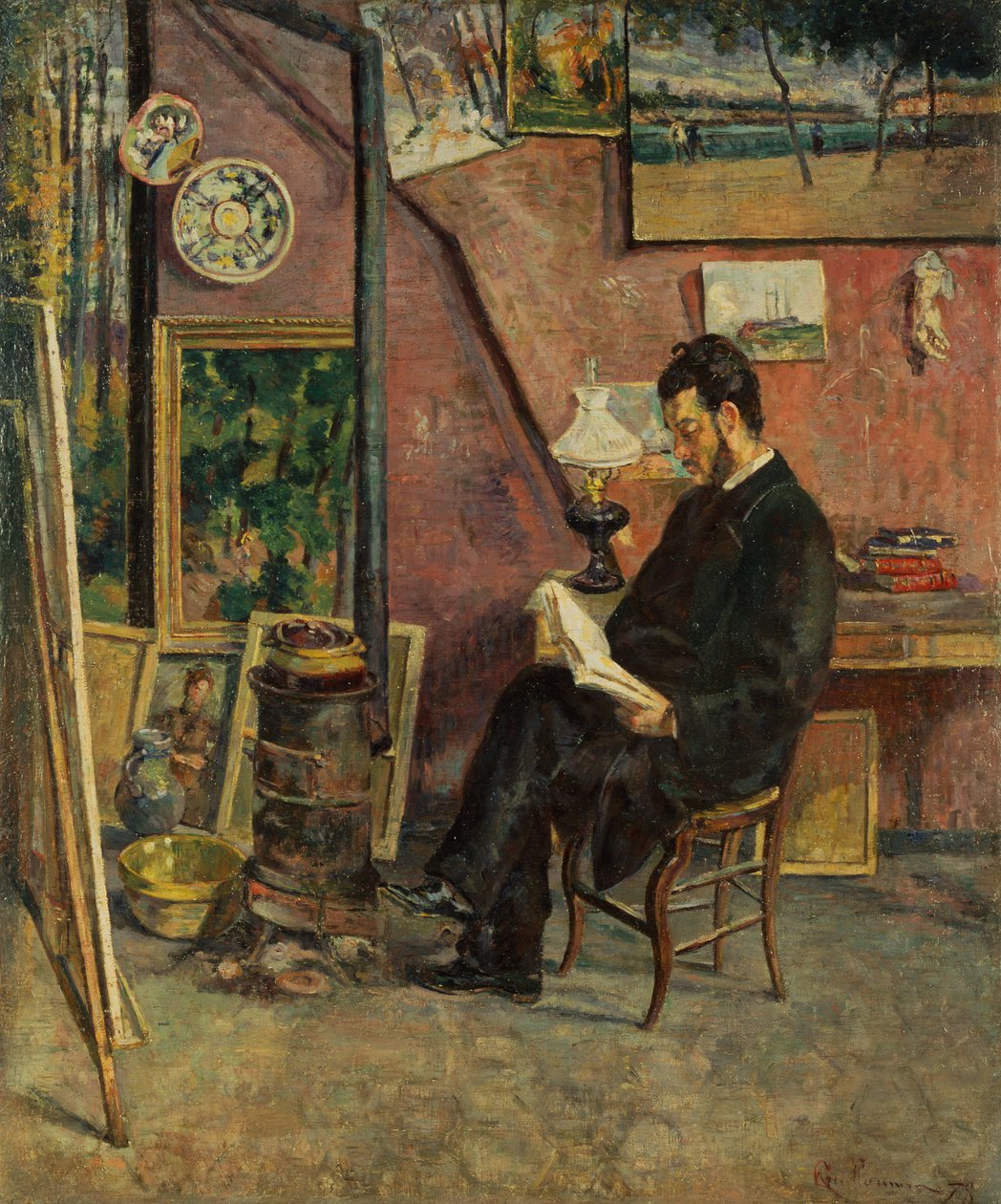 Porträtt av doktor Martinez av Jean Baptiste Armand Guillaumin