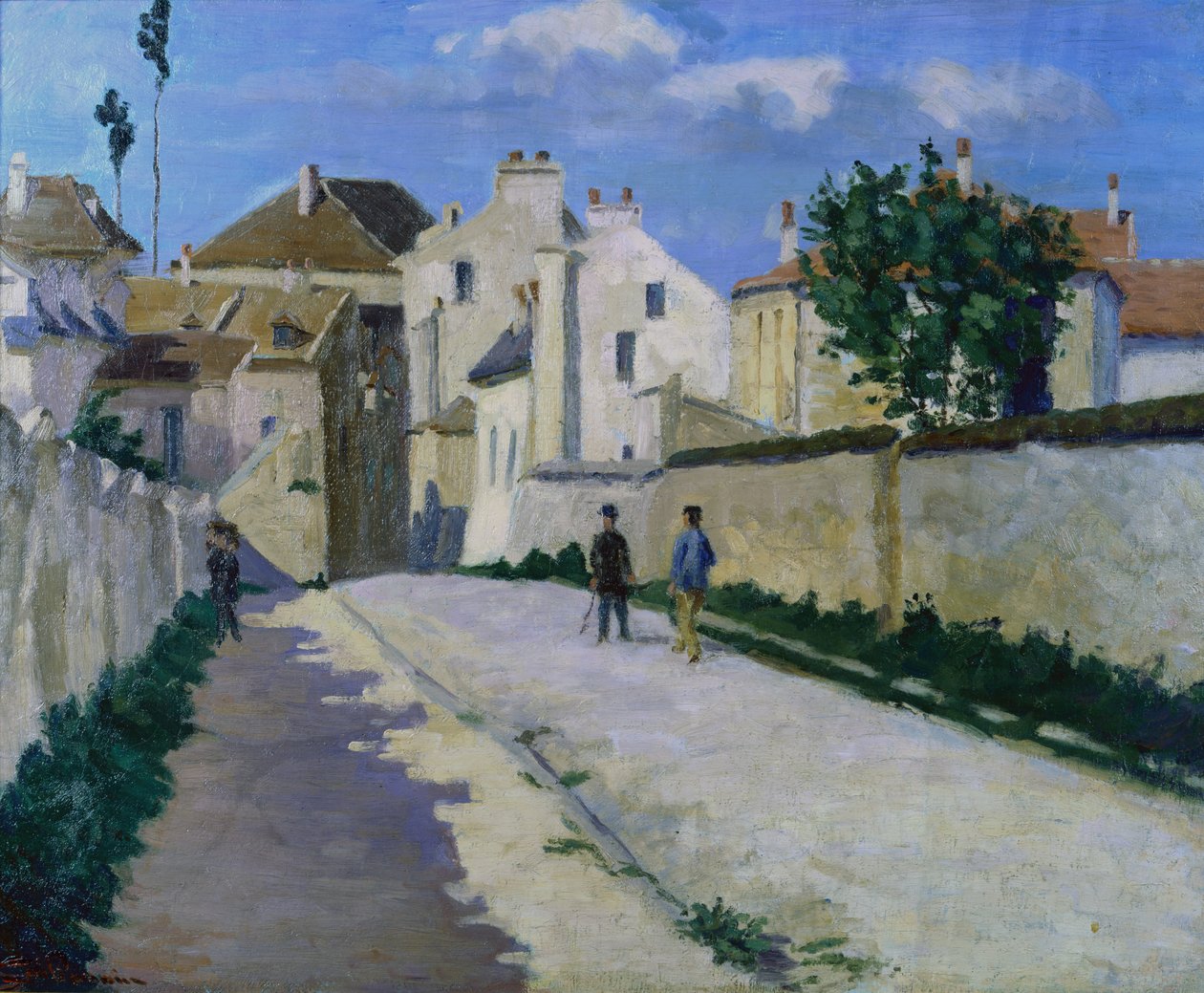Rue de Clamart vid Vanves, ca 1873 (olja på duk) av Jean Baptiste Armand Guillaumin