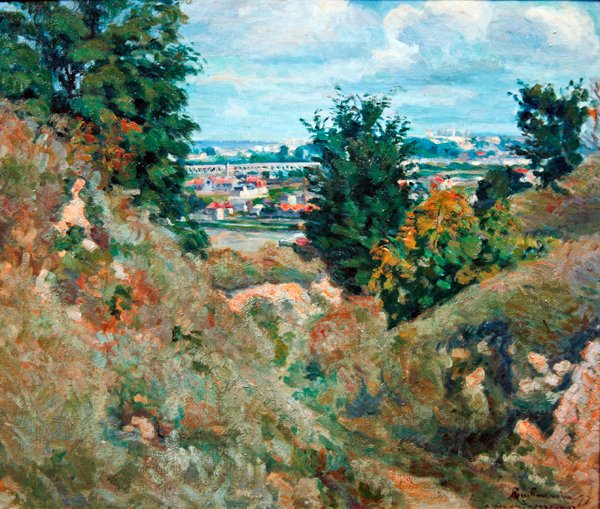Dal nära Paris av Jean Baptiste Armand Guillaumin