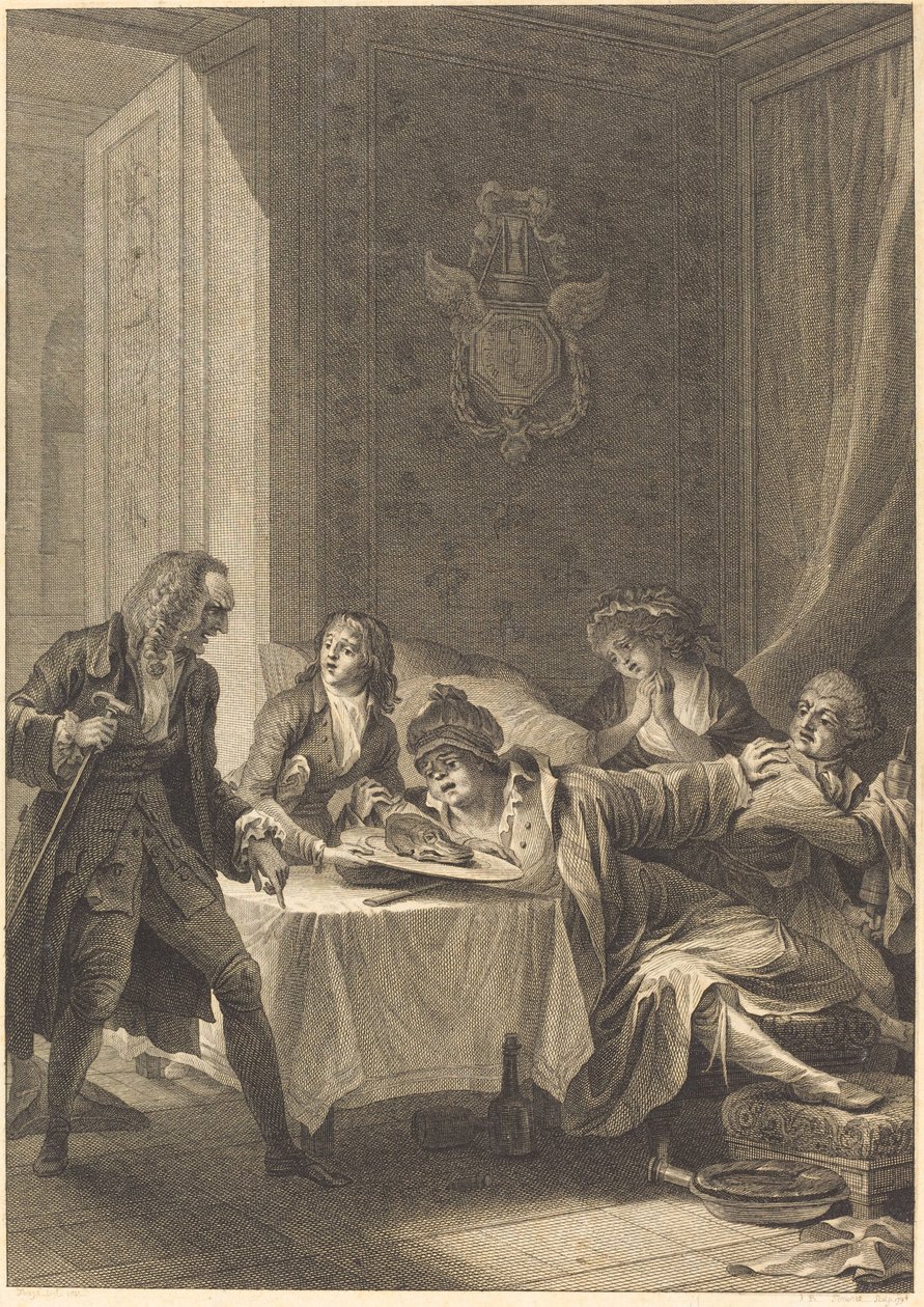 Frossaren av Jean Baptiste Blaise Simonet after Jacques Louis François Touzé
