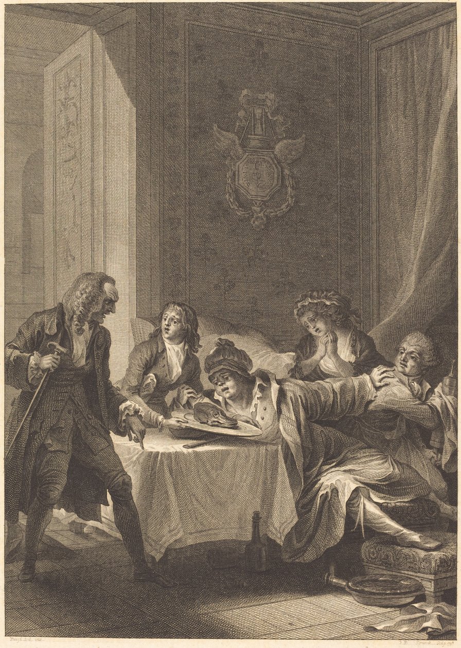Frossaren av Jean Baptiste Blaise Simonet after Jacques Louis François Touzé