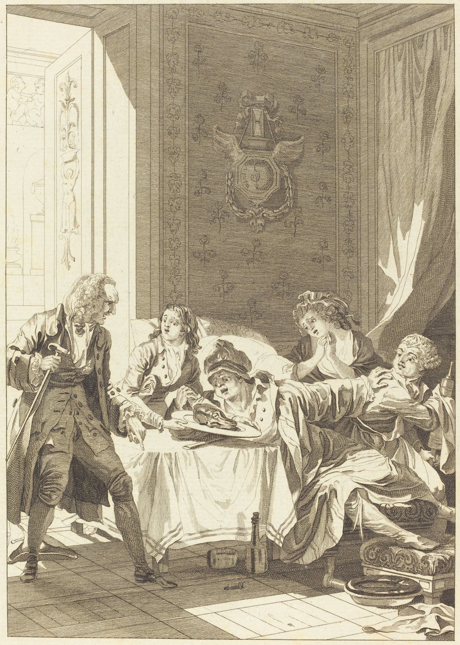 Frossaren av Jean Baptiste Blaise Simonet after Jacques Louis François Touzé