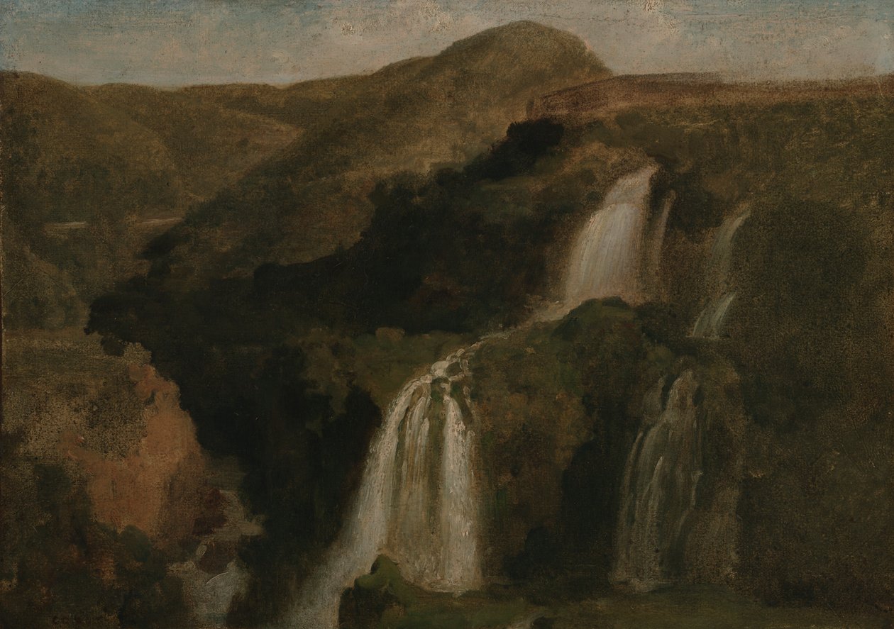 Tivolis fall av Jean Baptiste Camille Corot
