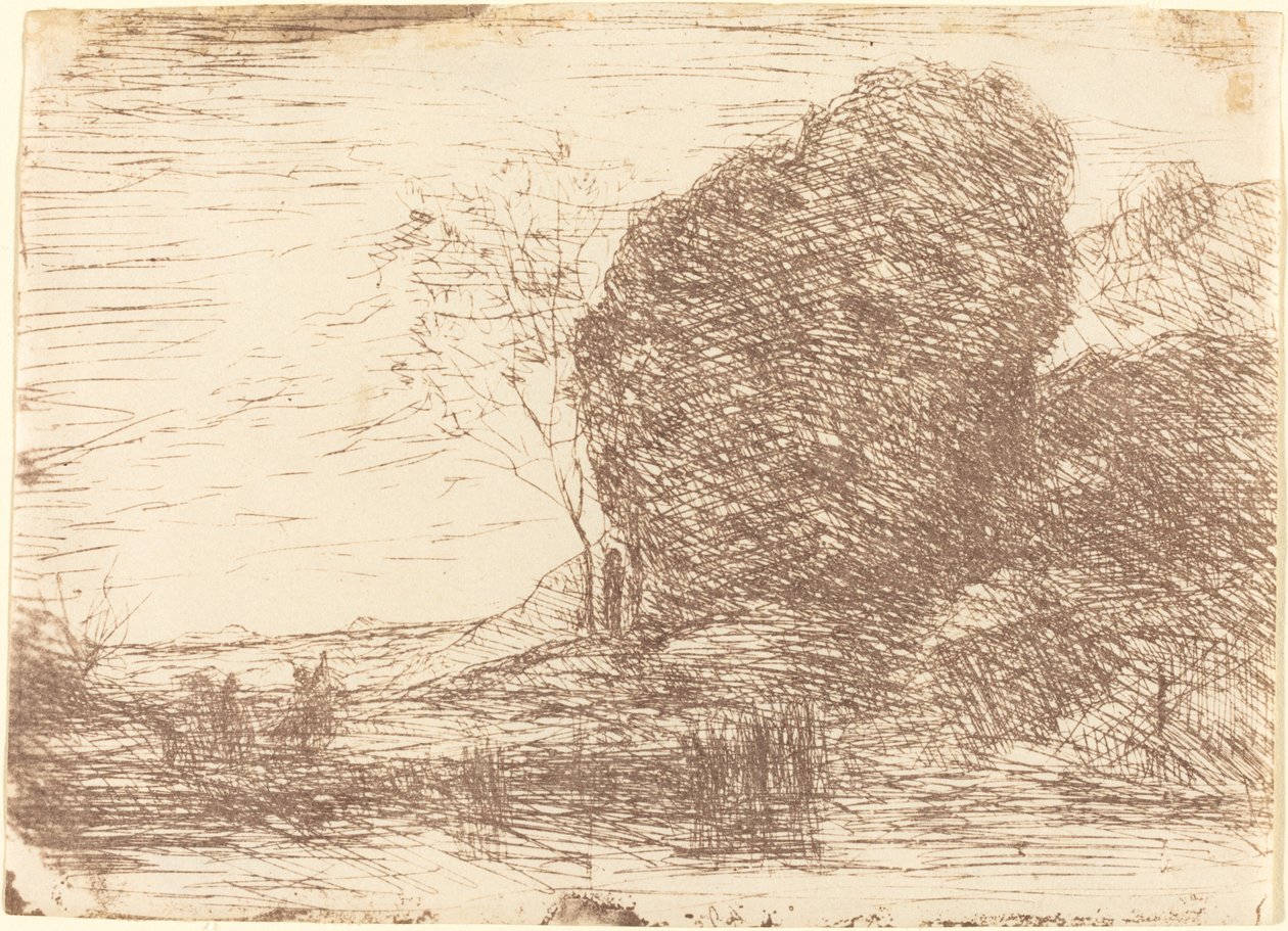 Fest av Pan av Jean Baptiste Camille Corot