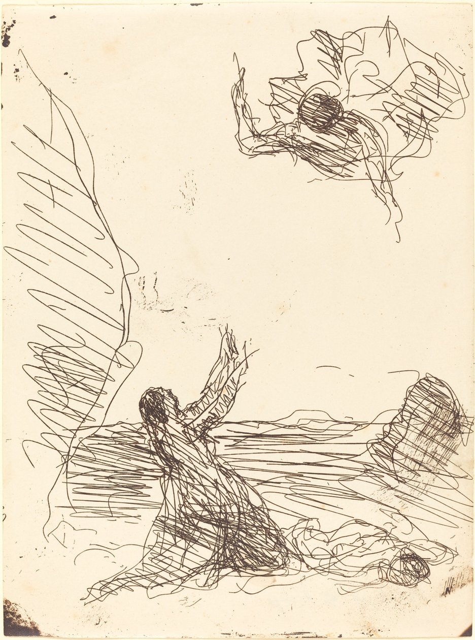 Hagar och ängeln (Agar et l