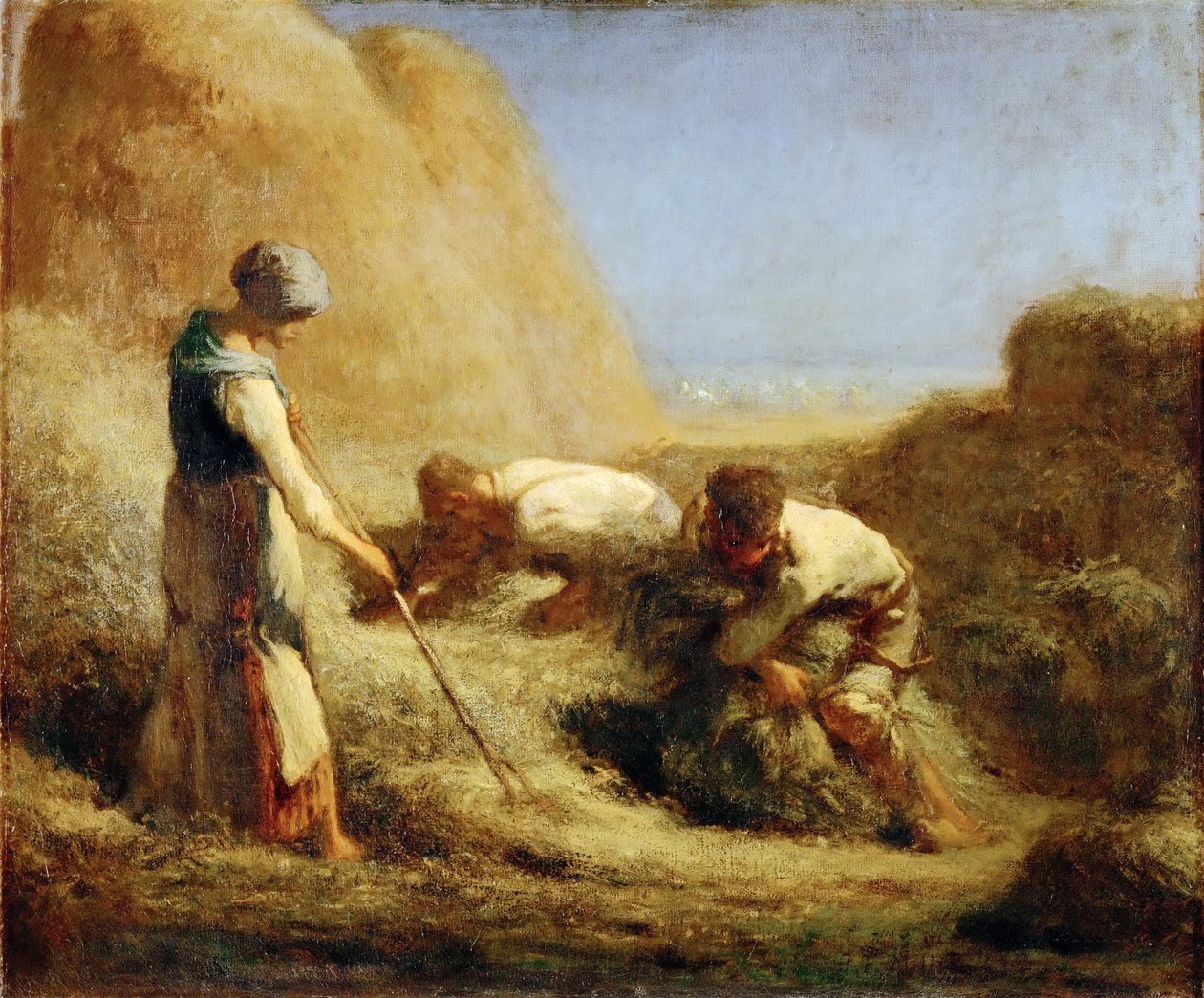 Jean-Baptiste-Camille Corot, 1850-51 - Hövändarna av Jean Baptiste Camille Corot
