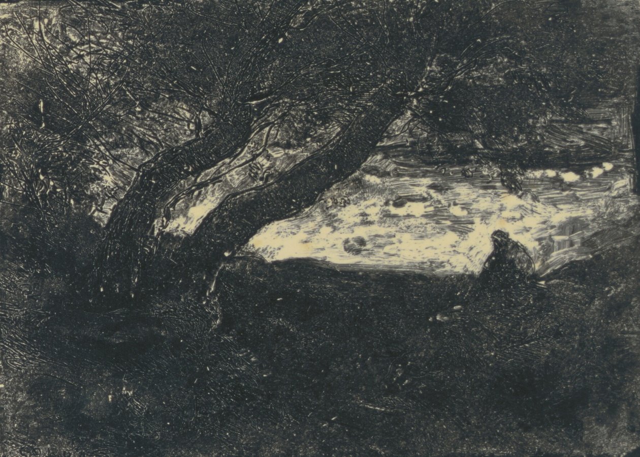 Drömmaren av Jean Baptiste Camille Corot