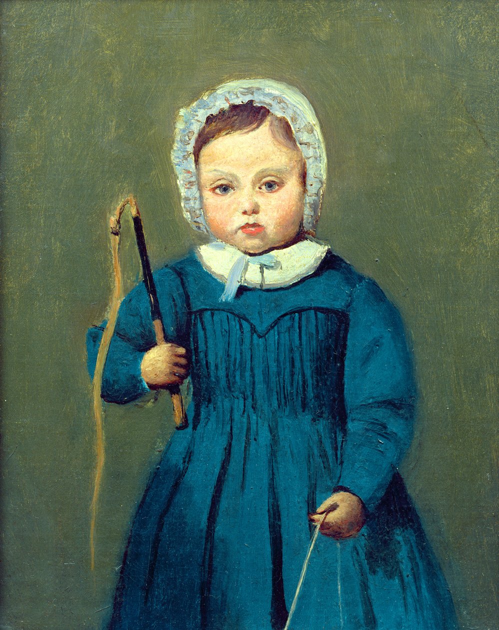 Louis Robert (1841-77) c.1843-44 av Jean Baptiste Camille Corot