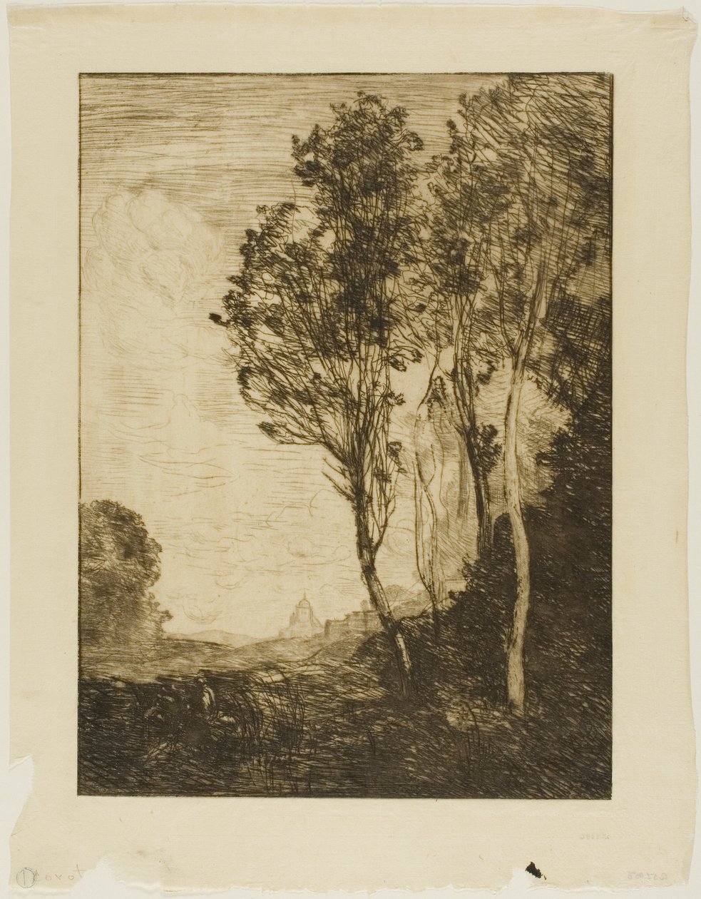 Åminnelse av Italien av Jean Baptiste Camille Corot