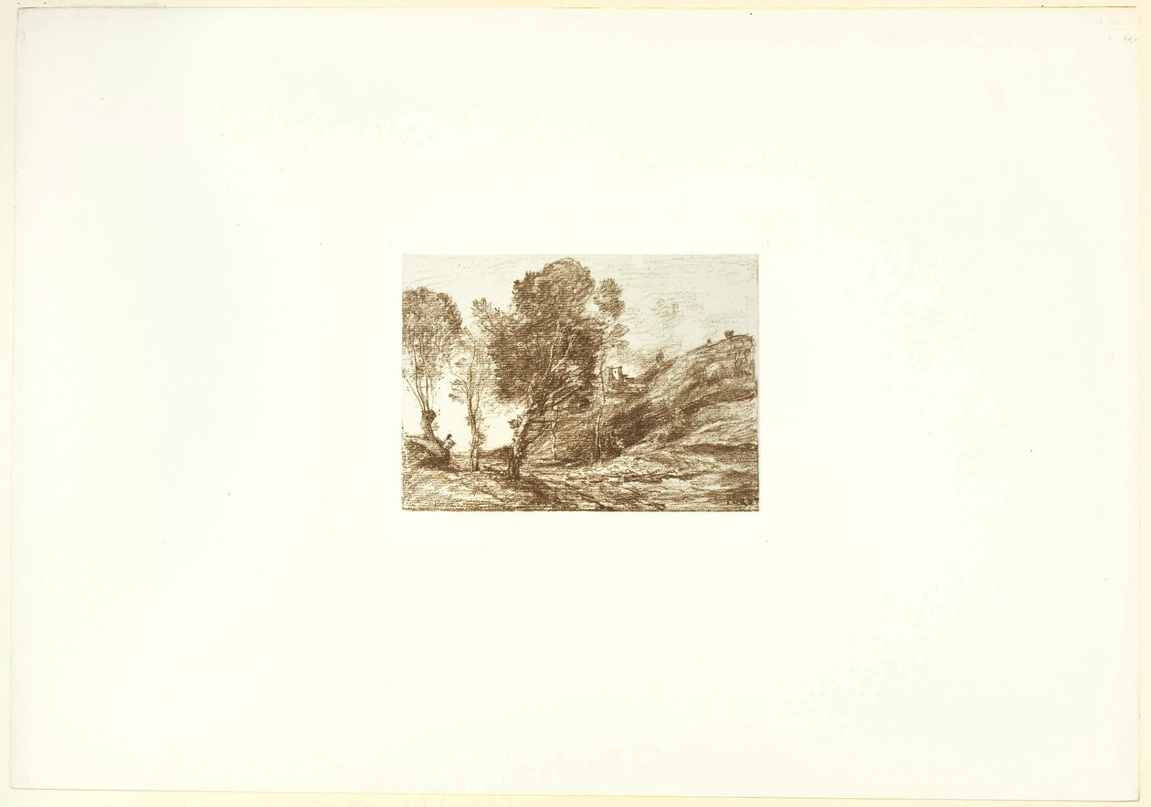Minnet av Italien av Jean Baptiste Camille Corot