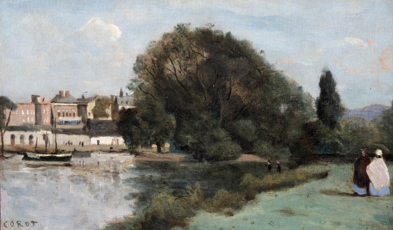 Richmond, nära London, 1862 av Jean Baptiste Camille Corot