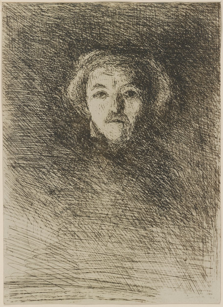 Självporträtt av Jean Baptiste Camille Corot
