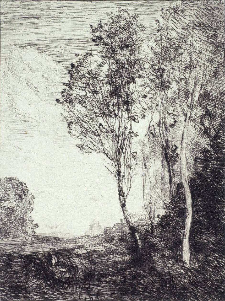 Souvenir från Italien av Jean Baptiste Camille Corot