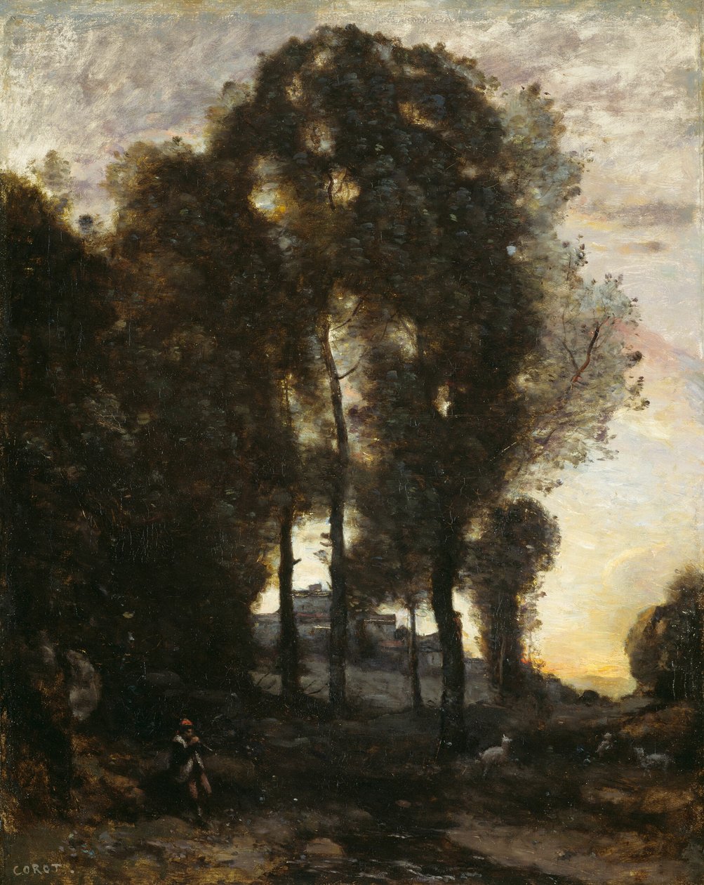 Souvenir från Italien av Jean Baptiste Camille Corot