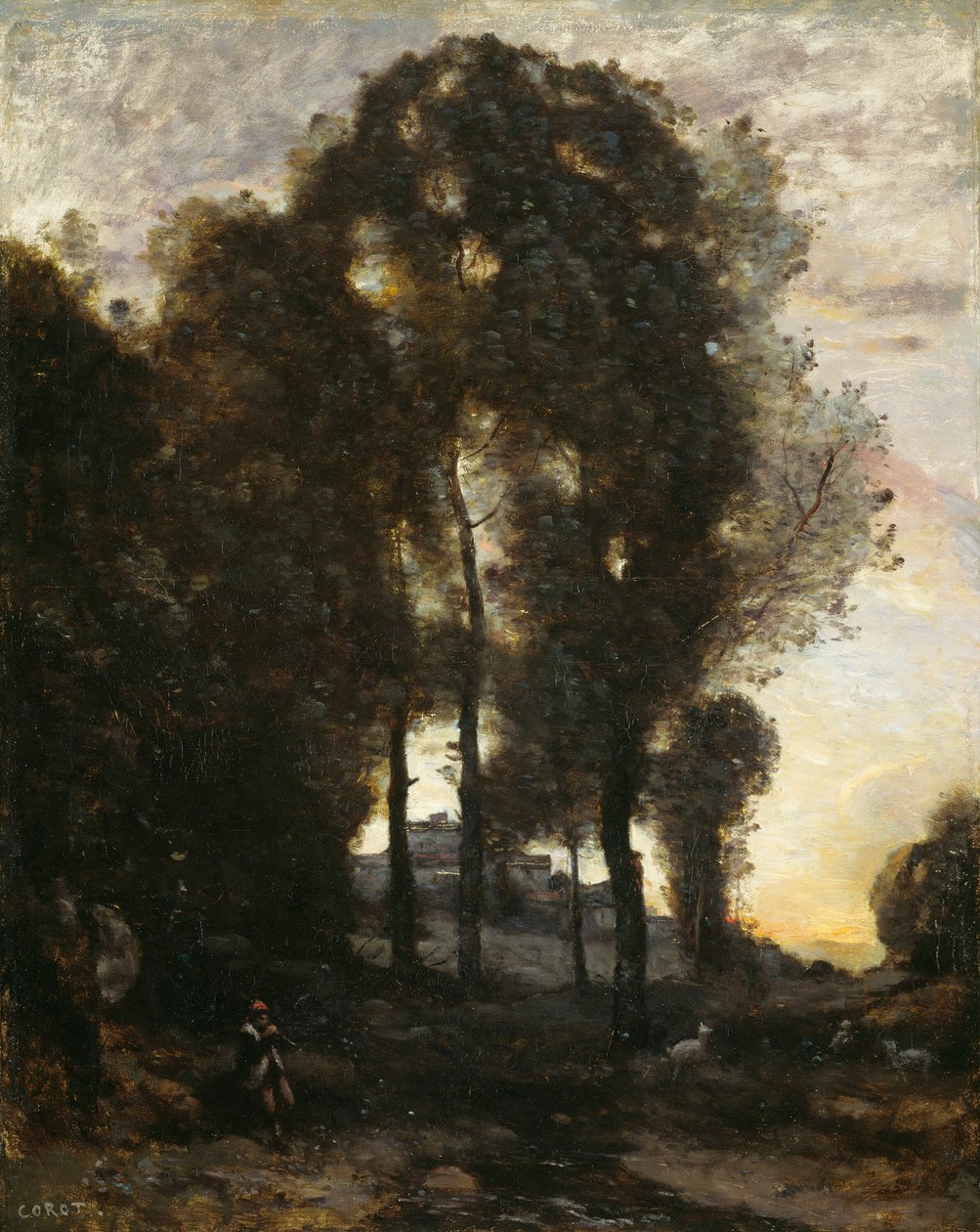 Souvenir från Italien, 185560. av Jean Baptiste Camille Corot