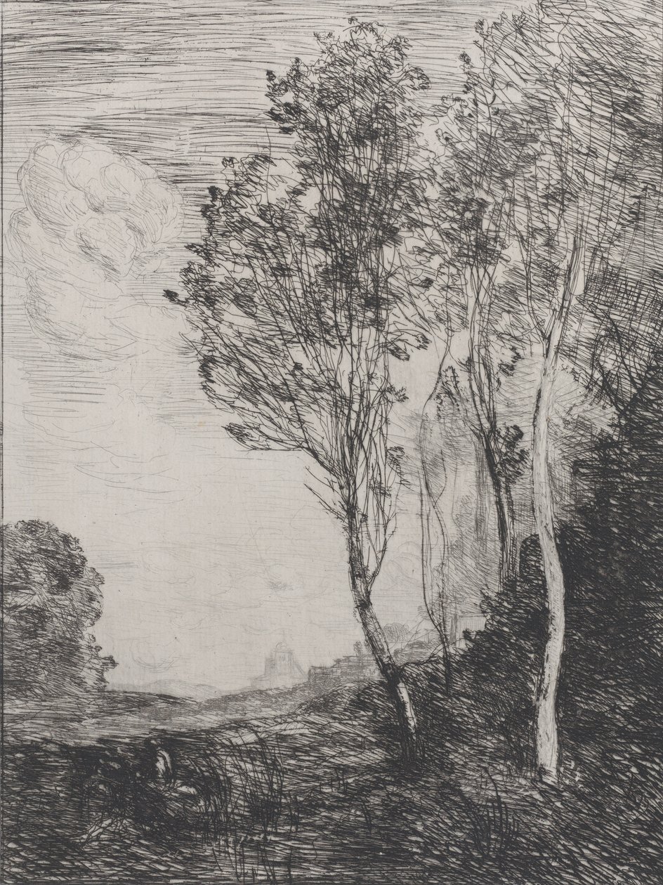 Souvenir of Italy Souvenir of Italy, 1866. av Jean Baptiste Camille Corot