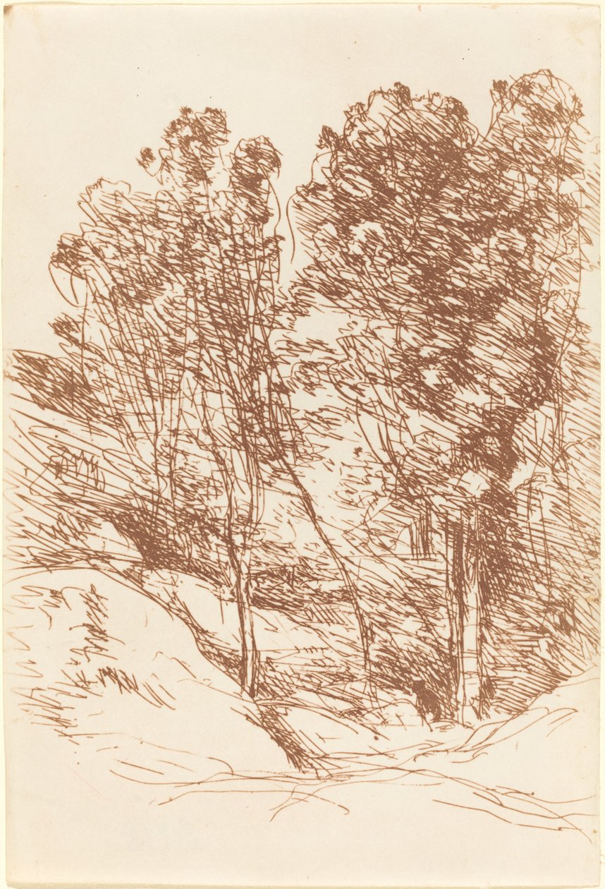 Souvenir från Sole Valley av Jean Baptiste Camille Corot