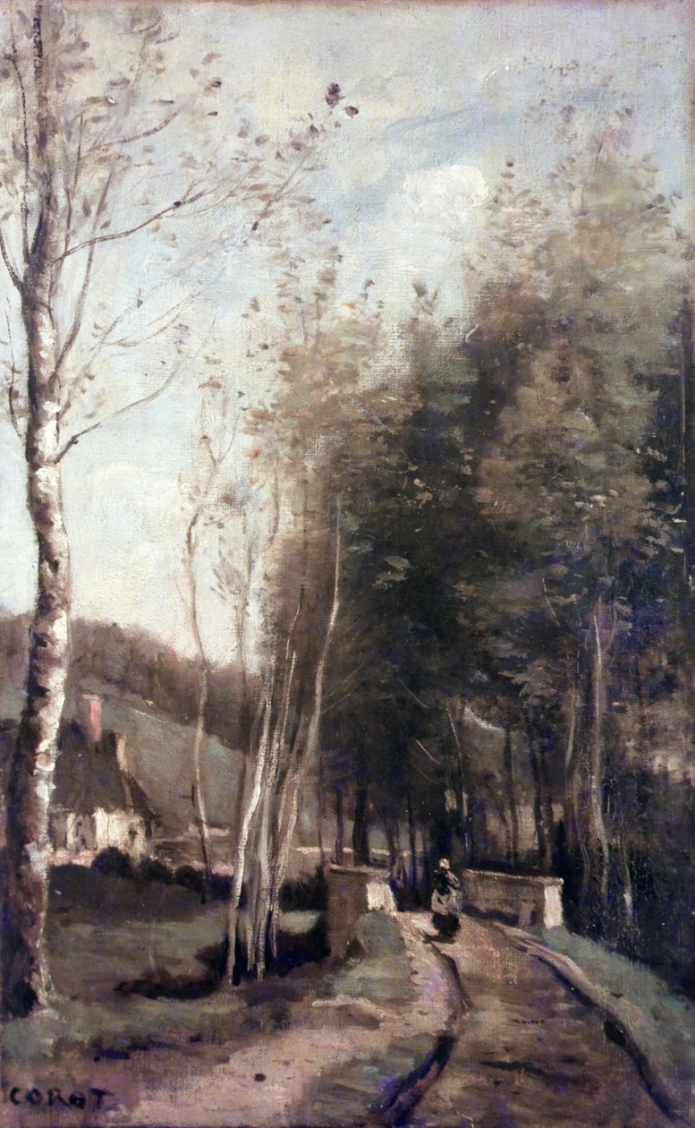 Lilla bron av Jean Baptiste Camille Corot