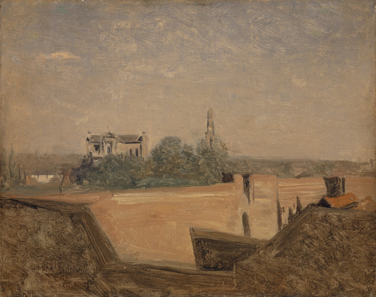 Arras vallar, 1852 av Jean Baptiste Camille Corot