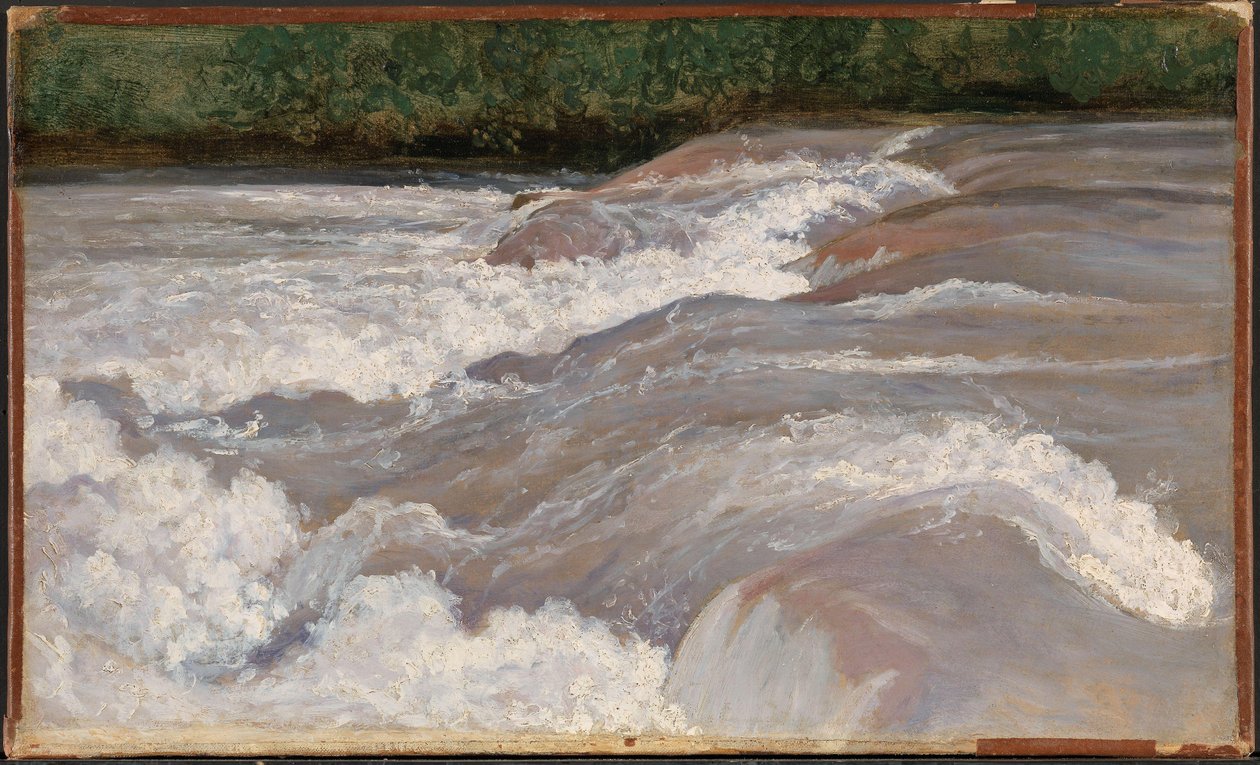 Velino ovanför kaskaden av Terni av Jean Baptiste Camille Corot